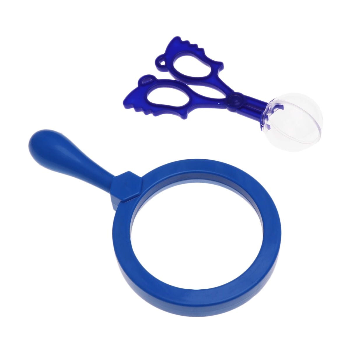 MUSEYA Magnifier for Kids Magnifying Glass Blue Portable 1 Set ...