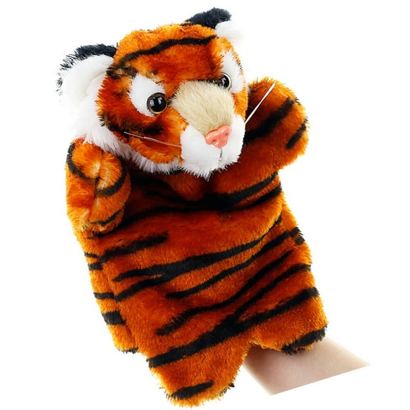 MUSEYA Parent Child Interactive Toy Tiger Toy PP Cotton 1Set for Little Telling