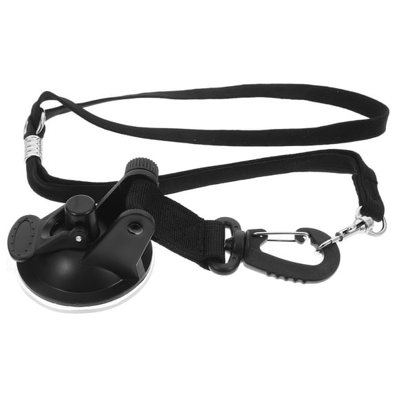 MUSEYA Pet Bath Tether Adjustable Dog Shower Attachment Black 1Pack