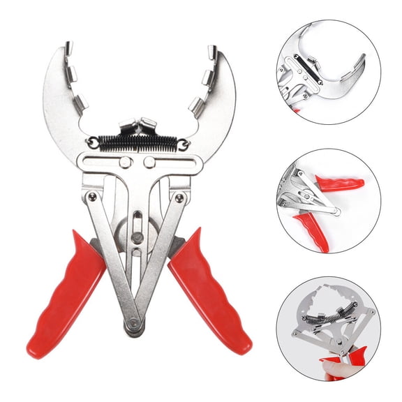 OATIPHO Car Engine Piston Ring Quick Installer Pliers with PVC Handle and Electroplated Alloy Steel Body