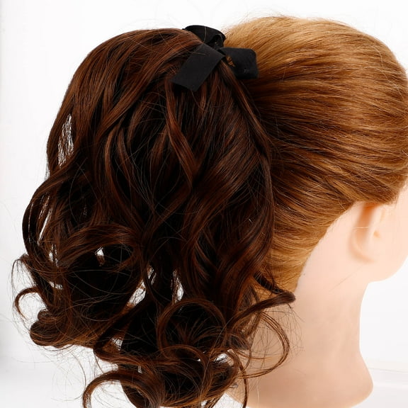 MUSEYA Ponytail Hair Piece Hair Volume Enhancement Daily Use for Women 1Set