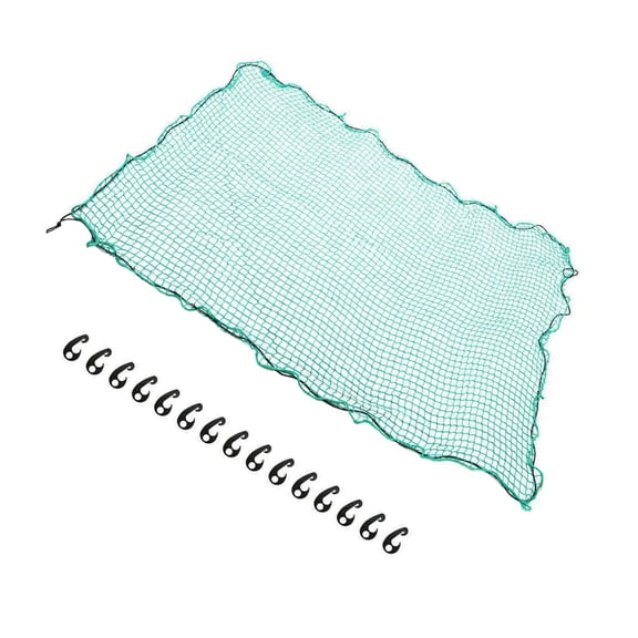 OATIPHO Elastic Bungee Truck Bed Net Green Nylon Cargo Net for Trailer and Pickup Trucks