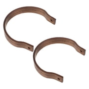 OATIPHO Household Bamboo Teapot Handle Coffee Color with Easy Installation