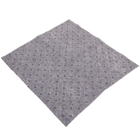 MUSEYA Grey Non Slip Floor Mat Cloth Carpet Bottom Material for Home Use