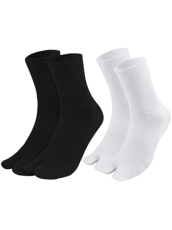 Comfortable Toe Separated Socks Non-Skid Assorted Color for Home