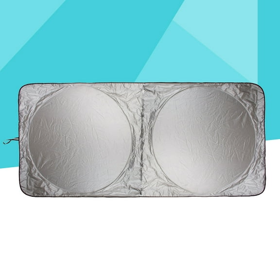 OATIPHO Windscreen Sun Shade Protector Silver UV Protection Anti Sunshine 1Pack