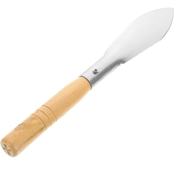 OATIPHO Stainless Steel Garden Trowel with Wooden Handle for Easy Digging