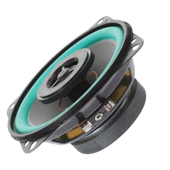 MUSEYA 4 Inch Black Car Door Speaker Bass Loudspeaker with Raised Design for Clear Audio