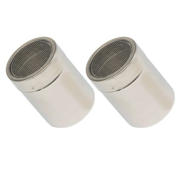 MUSEYA Spice Container Set 2Pack for Coffee Preparation and Dessert Making Design