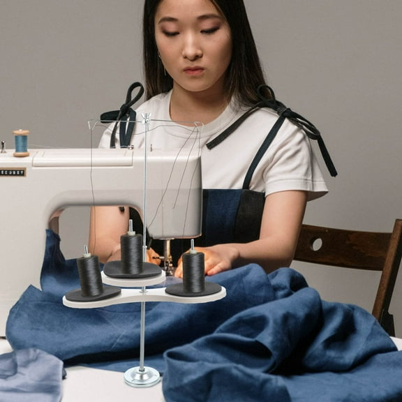 OATIPHO Adjustable Spool Stand for Sewing Machine with Thread Clamp to Prevent Knotting Assorted Color