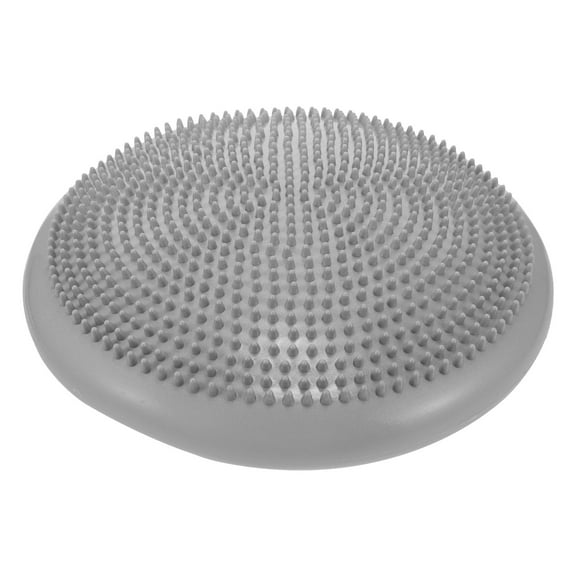 OATIPHO Inflatable Grey Wobble Cushion Balance Disc for Core Strength and Posture Exercise
