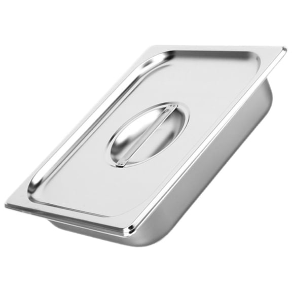 OATIPHO Buffet Food Holder Stainless Steel Buffet Pan Simple Design for Kitchen Use 1 Set