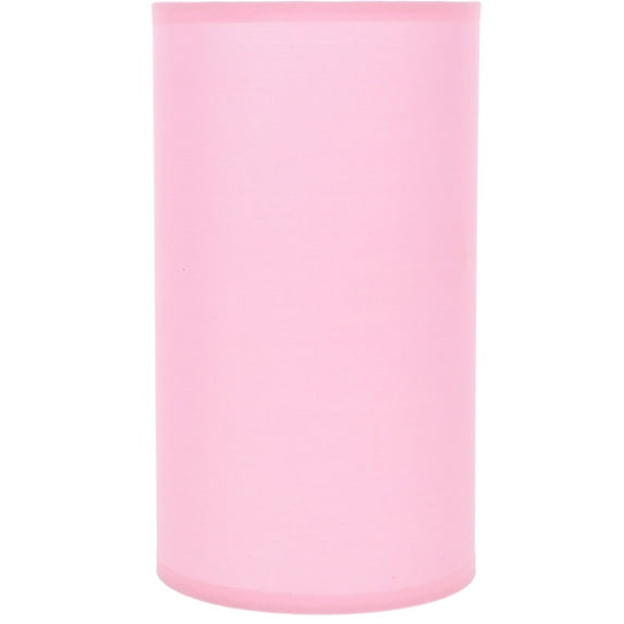 MUSEYA Table Lamp Shades Pink Fabric Modern Style Replacement 1 Piece
