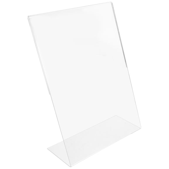 OATIPHO Clear Acrylic Menu Holder Tabletop Display Stand for Cafes and Events