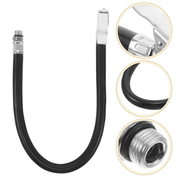 OATIPHO Vehicle Inflator Pump Tube Multi Color Extended Reach Hose for Tire Pressure Maintenance