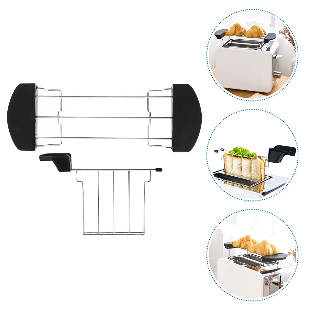 MUSEYA Bread Warming Rack Toaster Rack Stainless Steel Grilling Home ...
