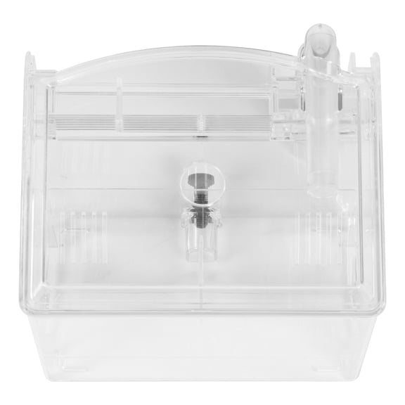 OATIPHO 1Pc Aquarium Isolation Box White Plastic Hanging Breeding Case with Side Strainers