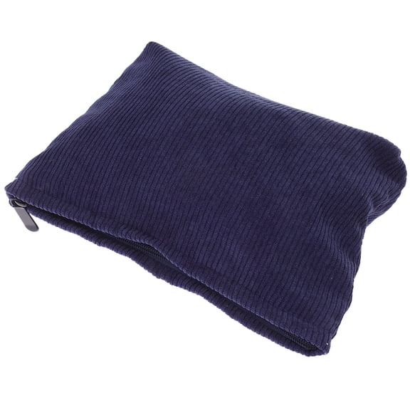 MUSEYA Blue Makeup Bag Organizer Travel Pouch Soft Cloth Retro Style Cosmetic Storage