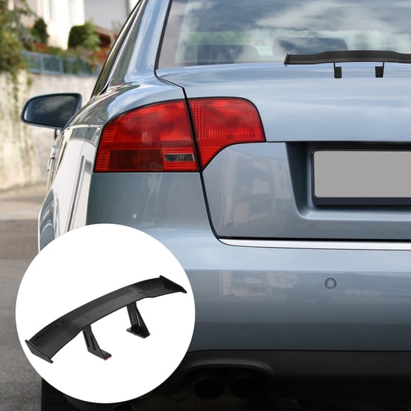 OATIPHO Small Spoiler Wing Frp Material Black Car Exterior Accessories