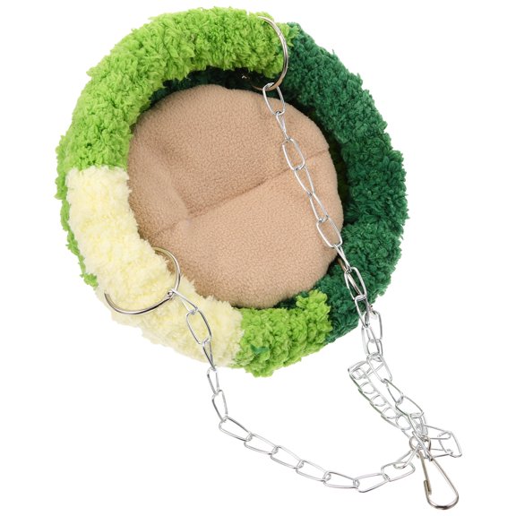 MUSEYA Warm Bird Hammock Nest for Macaw and Conures in with Plush Material 1Set