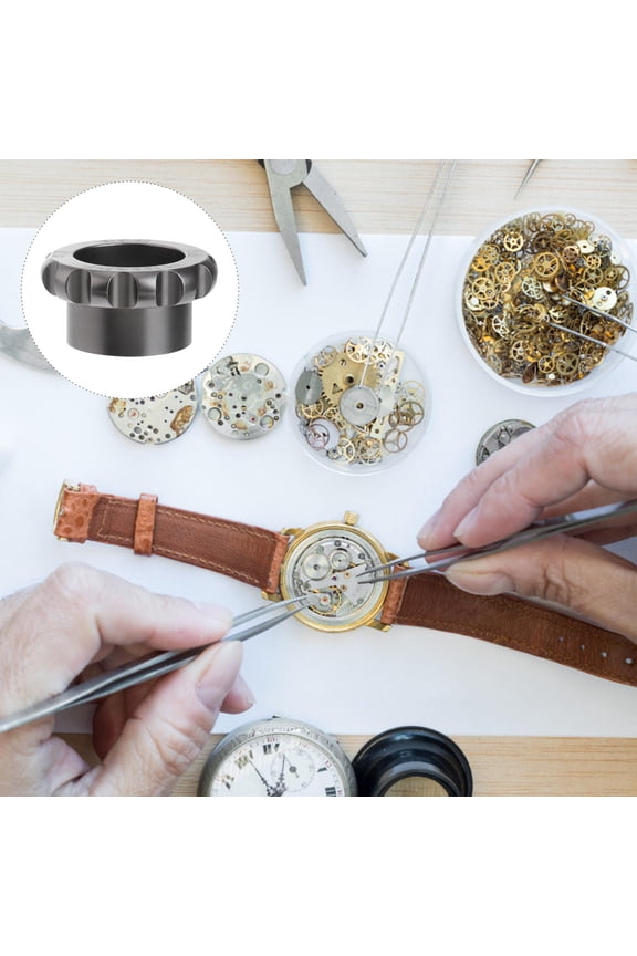 MUSEYA Watch Puller Remover Watch Repair Tools Metal Black 1Pack for Watch Repair