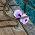 thumbnail image 1 of OATIPHO  Floating Dumbbells Multi for Water Aerobics and Pool Fitness 2Pcs, 1 of 8