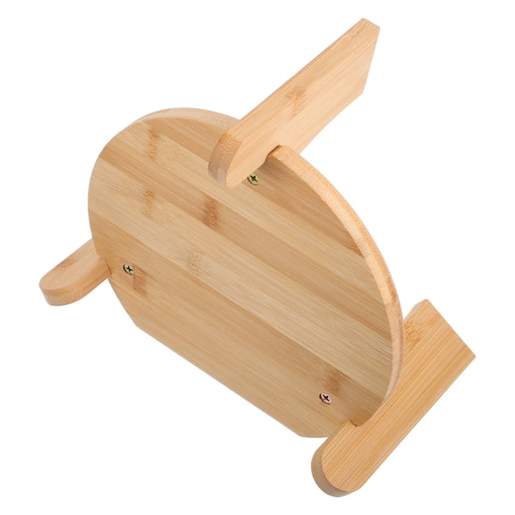 OATIPHO Bamboo Beverage Dispenser Stand in Orange for Easy Storage and Versatile Use at Parties and Events 29.5x15.75x1.5 Inches