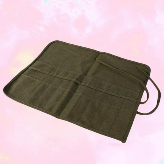 OATIPHO Painting Accessories Dark Green Durable Canvas Roll for Painters 1Set Back to School