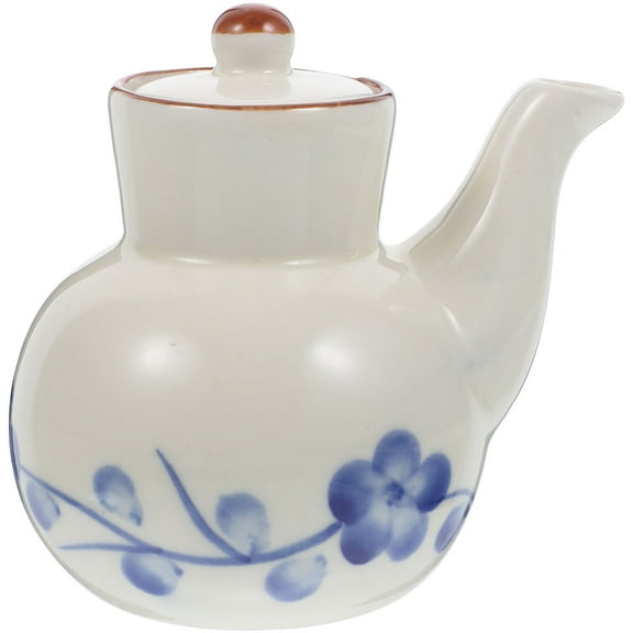 OATIPHO White Ceramic Condiment Pot Multi-Function Kitchen Spice Dispenser