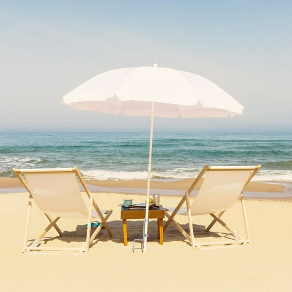 MUSEYA Wind and Rain Resistance Metal Pole Support Base Umbrella Stand 1Pcs Stainless Steel