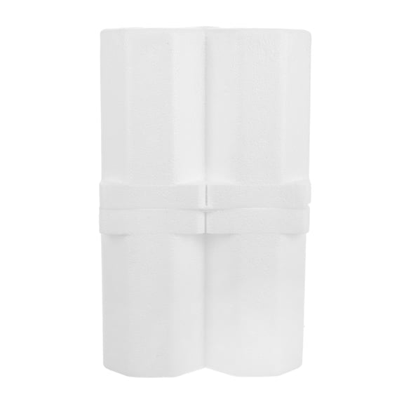 OATIPHO High Density Foam White Wine Box Double Bottle Shipping and Storage Solution