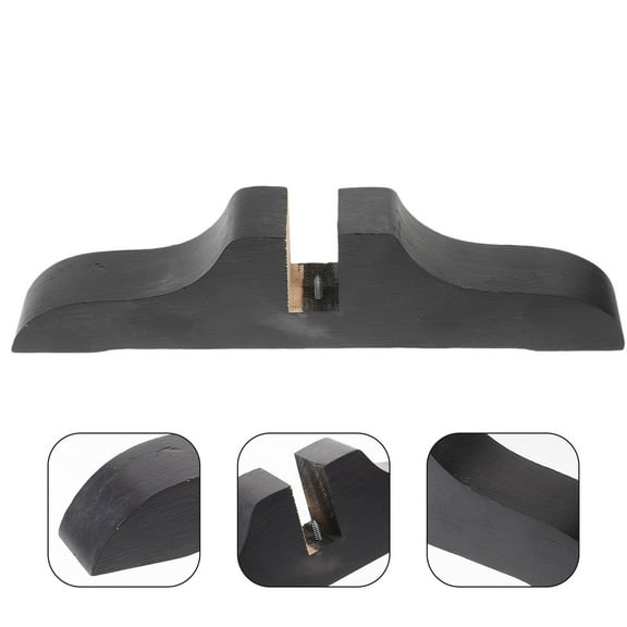 OATIPHO Wooden Room Divider Base Black with Wear Resistant Stand for Indoor Screen Partition Support