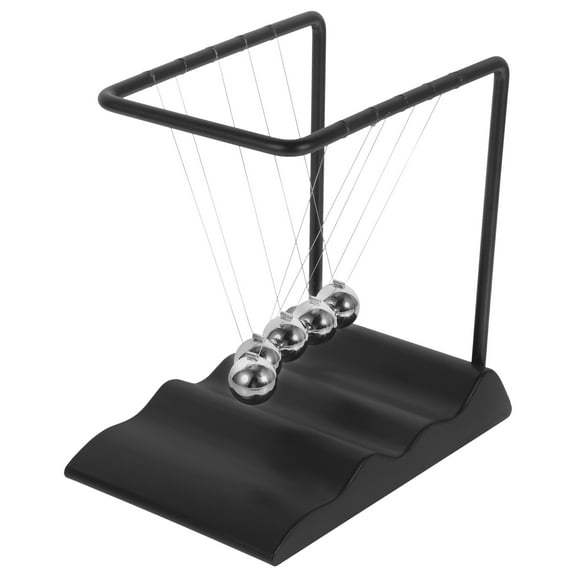 OATIPHO Physics Swinging Balls Ornament PP Black 1Set