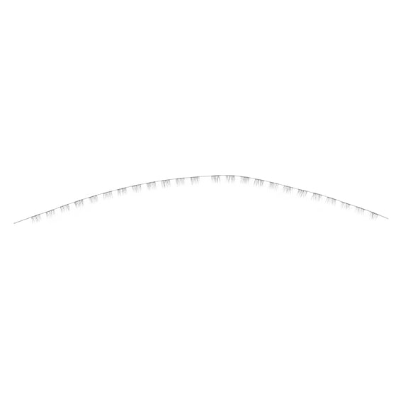 MUSEYA Natural Short Eyelashes p False Eyelashes Black 24pcs