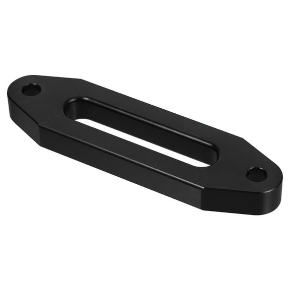 OATIPHO Winch Roller Guide Aluminum Fairlead for Vehicle Rope Easy Installation Black