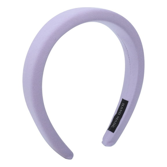 OATIPHO 1Pc Simple Wide Headband Purple Fabric Hair Decoration for Concert Family Gatherings