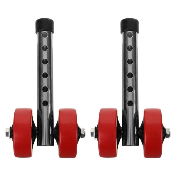 OATIPHO 1Pair Front Wheel for Walker Replacement Kit Heavy Duty Wear Resistant Smooth Rolling Assorted Color