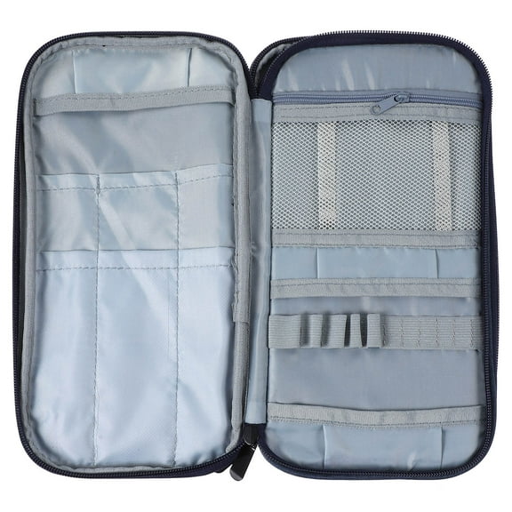 OATIPHO Portable Crochet Storage Case for Knitting Needles and Accessories Made of Oxford Fabric