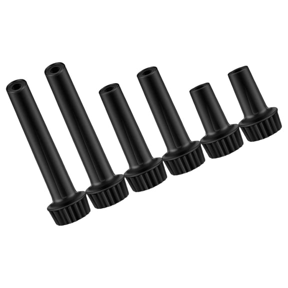 OATIPHO 6Pcs Lamp Turn Switch Knob Plastic Handle for Easy Brightness Control and Lamp Parts