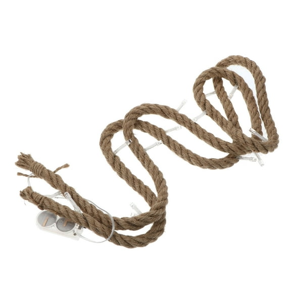 MUSEYA synthetic material String Lamp Assorted Color Decorative Rope Shape 1Pack for Parties