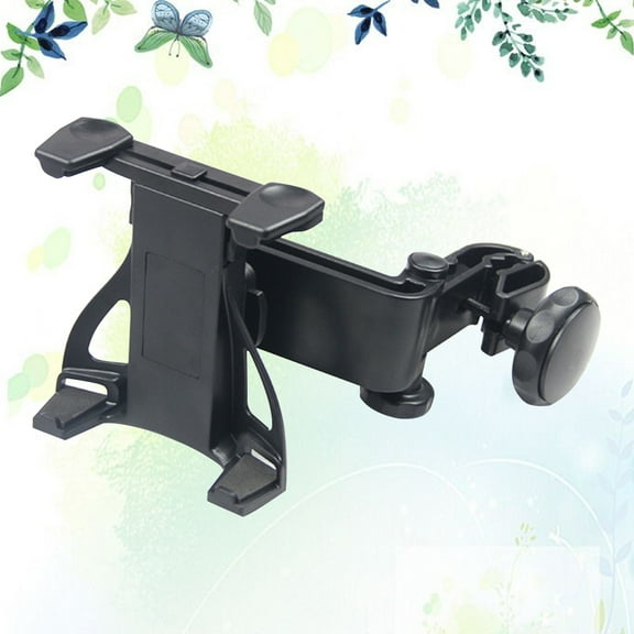 MUSEYA tablet holder Car Tablet Holder Black Plastic for Long Driving Period 1 Set