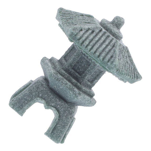 OATIPHO Miniature Garden Buildings Mini Shape Landscape Ornament Sandstone 1Pack