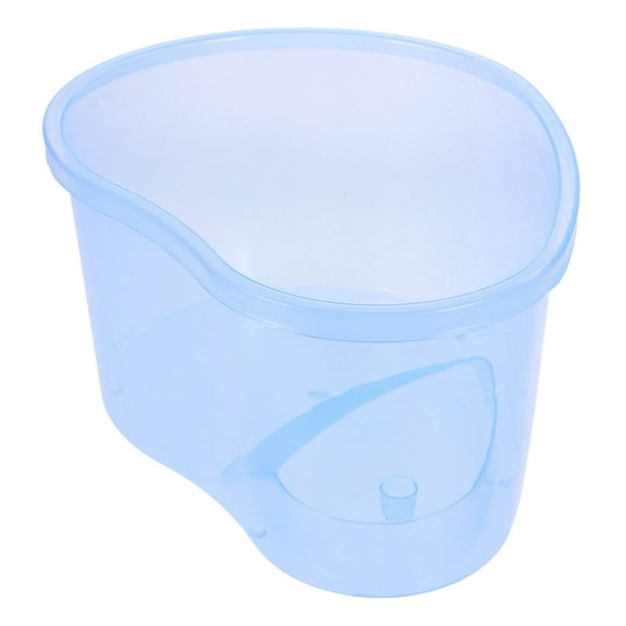 OATIPHO Plastic Reptile Tank for Pet Turtles Blue Turtle Crawling Box with Convenient Cleaning