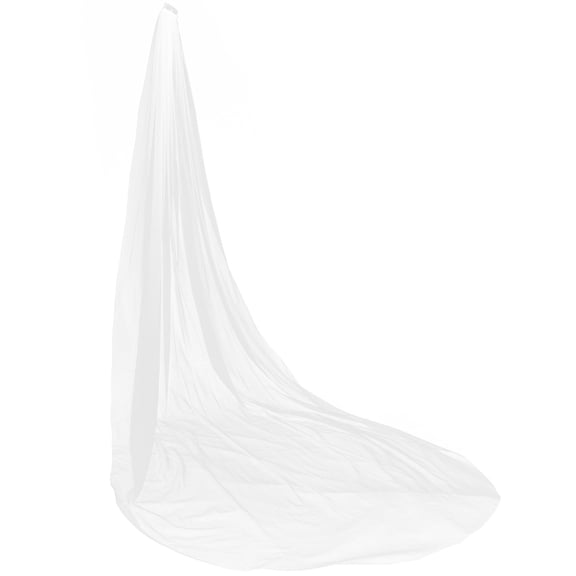 MUSEYA wedding veil long Veil White 1Pcs for Brides Elegant Appearance