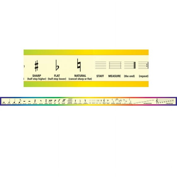 MUSIC CHALKBOARD TOPPERS - MCA