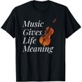 MUSIC GIVES LIFE MEANING CELLO TShirt