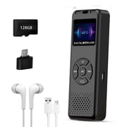 MUSICOZY 128GB MP3 Player,Portable Music Player with Built-in Speaker,Hi-Fi Lossless Sound Music MP3 Player for Voice Recorder,FM Radio,E-Book,AB Repeat mode with Earphones for Kids,Running Walking