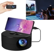 MUSICOZY Movie Portable Projector Low Noise Video Projector 1080p TV Projector Mini Projector Wired Same Screen 200 Inch Large Projection Screen Home Projector Smart Projector Tech Gadgets Mini TV