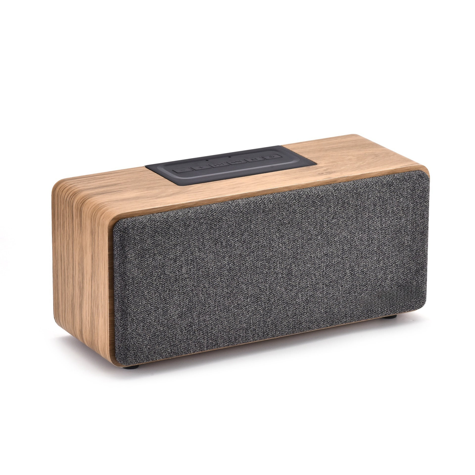 MUSICOZY Portable CD Player Boombox,Vintage Bluetooth Wireless Fabric