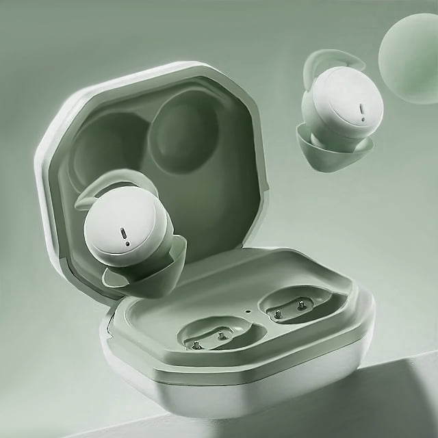 MUSICOZY Sleep Earbuds Bluetooth Sports Headphone Wireless Music Sleeping Headphones Noise Canceling Earbuds Mini Sleepbuds Bluetooth 5.3 Hidden